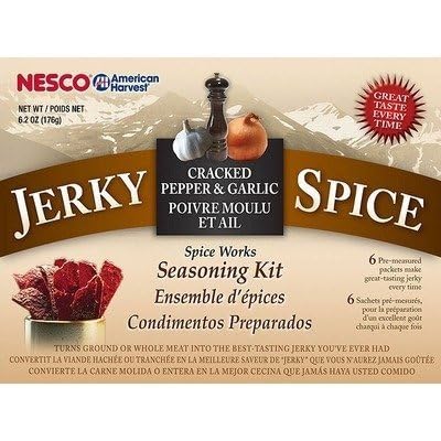 NESCO TJ-18, Jerky Spice Works, Teriyaki Flavor, 9 Count