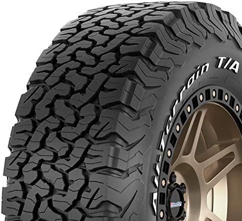 BFGoodrich All Terrain T/A KO2 Radial Car Tire for Light Trucks, SUVs, and Crossovers, LT265/70R16/E 121/118S | Light Truck All Terrain All Weather Traction 121/118S Rated E (10 Ply) Radial Construction Outlined Raised White Letters Tire
