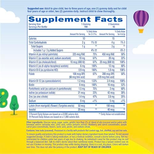 L'il Critters Gummy Vites Kids Multivitamin | 190 Gummies