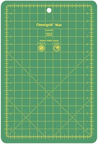 Omnigrid Self-Healing Cutting Mat, 24'' x 36'' Inch | Precision Fabric Cutting Mat with Durable Surface for Quilting, Sewing & Crafts