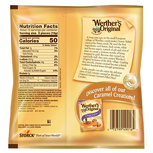 Werther's Original Creamy Caramel Filled Candy, 30 Oz Bag