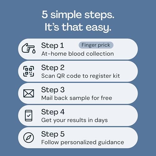 Everlywell At-Home Hepatitis C Test Collection Kit for Women and Men. Get Discreet, Accurate Results at Home from a CLIA-Certified Lab Within Days