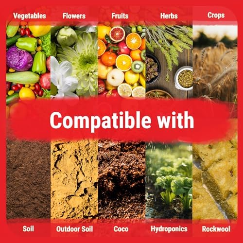 Cronk Nutrients 3-Part Kit: Micro, Grow & Bloom Base Fertilizers, 3 x 1L