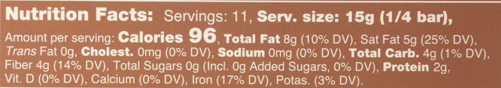 Guittard, Bar Chocolate Baking Unsweetened Gluten Free, 6 Ounce
