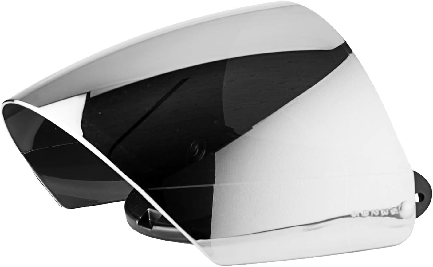 3-Snap Flip Shield Visor for Motorcycle Helmets (Clear)