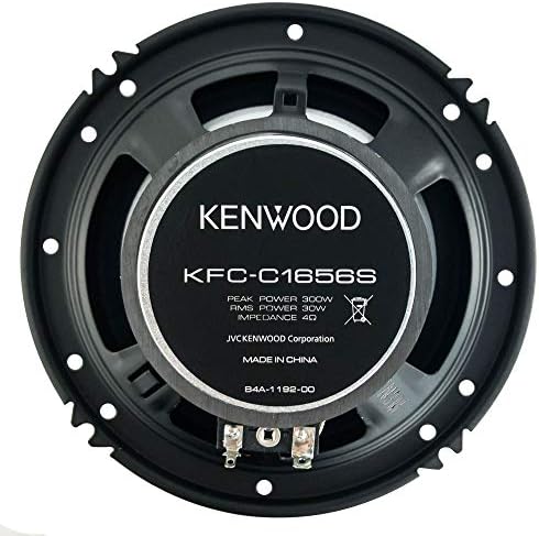 Kenwood KFC-C1656S Sport Series 6-1/2" Dual Cone Speaker Pair