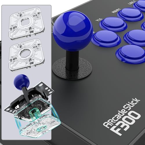 MAYFLASH F300 Arcade Fight Stick Joystick for Switch/Switch 2, PS4, PS3, Xbox Series S/X, Xbox One, Xbox 360, macOS, Windows, Steam Deck and more