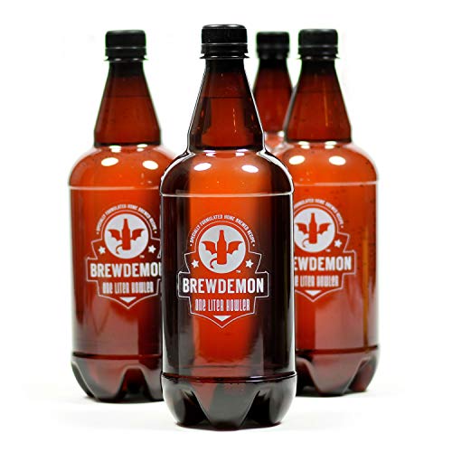 Premium Beer Kit Bonus with Bottles - Conical Fermenter Eliminates Sediment and Makes Great Tasting Home Made Beer - 1 Gal. Pilsner, Stout