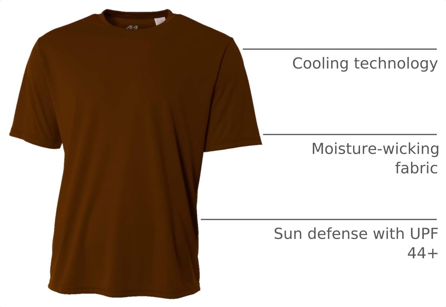 A4 Men's Cooling Performance Crew Short Sleeve Tee