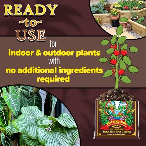 FoxFarm Happy Frog Potting Soil, 2cu ft (Pack of 2) - for Indoor/Outdoor Container Plants - Contains Mycorrhizae and Humic Acids