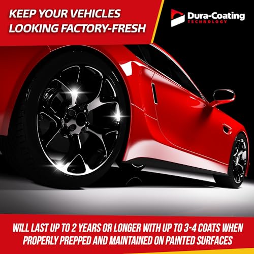 Dura-Coating Wheel Armor Nano Coating - Ceramic Coating Spray for Car Wheels, Metal, Paint, Plastic & Glass - Detailing Spray Repels Water, Dirt