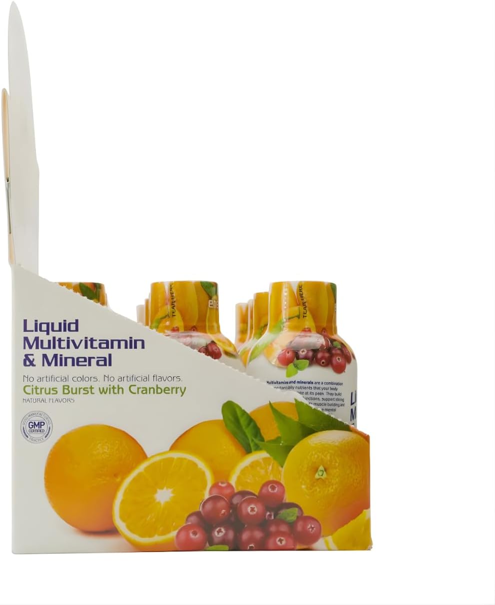 1st Step for Energy, Liquid Multivitamin and Mineral Citrus, 2-Ounce (Pack of 12)