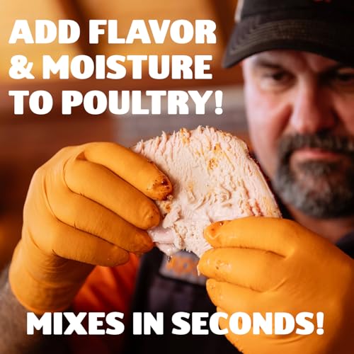 Kosmos Q Chicken Brine Soak, Brown Sugar & Worcestershire Spice Mix For Whole Bird, Breasts, Tenderloins, Grilling, Roasting, Smoking, Locks In Moisture, Savory Flavor, Easy Mix Directions, 16 Oz Bag