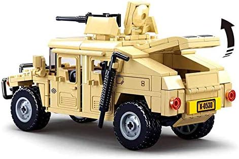 Military Vehicle Building Toy for Age 6 7 8 9 10 11 12+, Battle Brick, Compatible with Major Brand