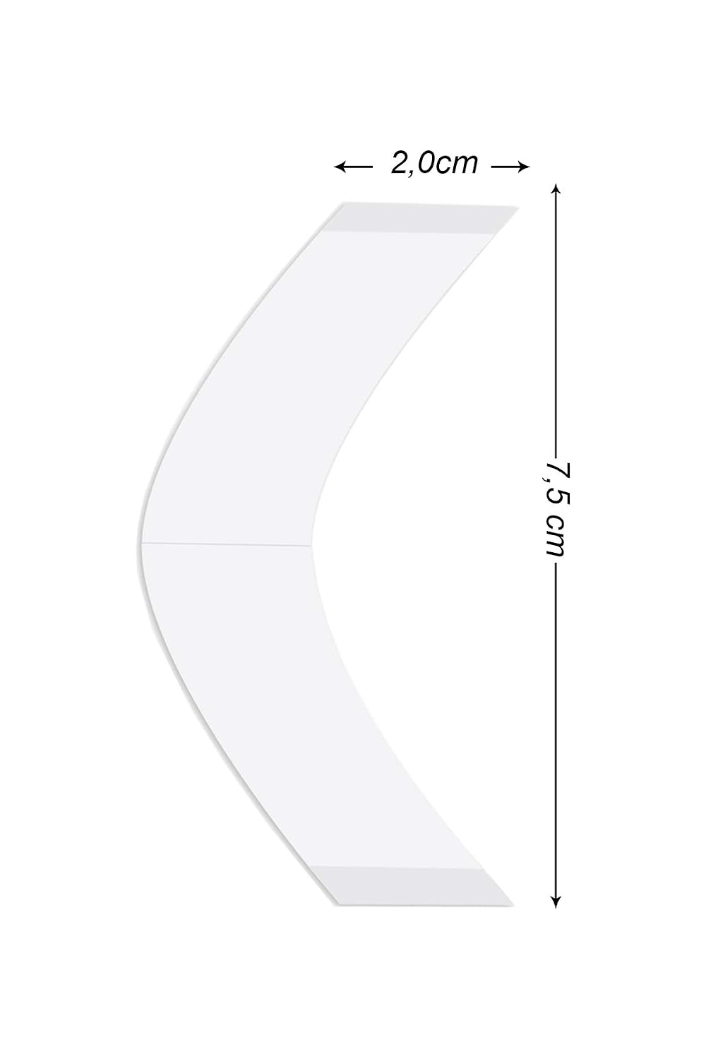 Walker Tape 1522 Clear™ Tape - A Contour, 36pc/Bag