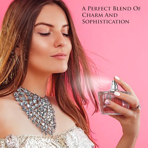 Verse Pink Crystal Eau De Parfum for Woman - Top Notes of Pomegranate, Yuzu & Iced Accord - Base Notes of Peony, Lotus, Magnolia, Amber