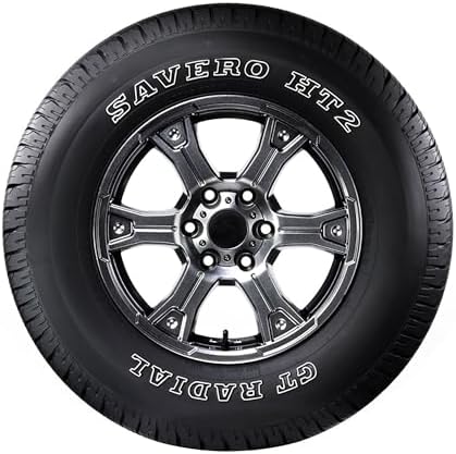GT Radial Savero HT2 Tire - 215/70R15 97S | Passenger Touring All Season Traction 97S Rated Standard Load Radial Construction Black Sidewall Tire