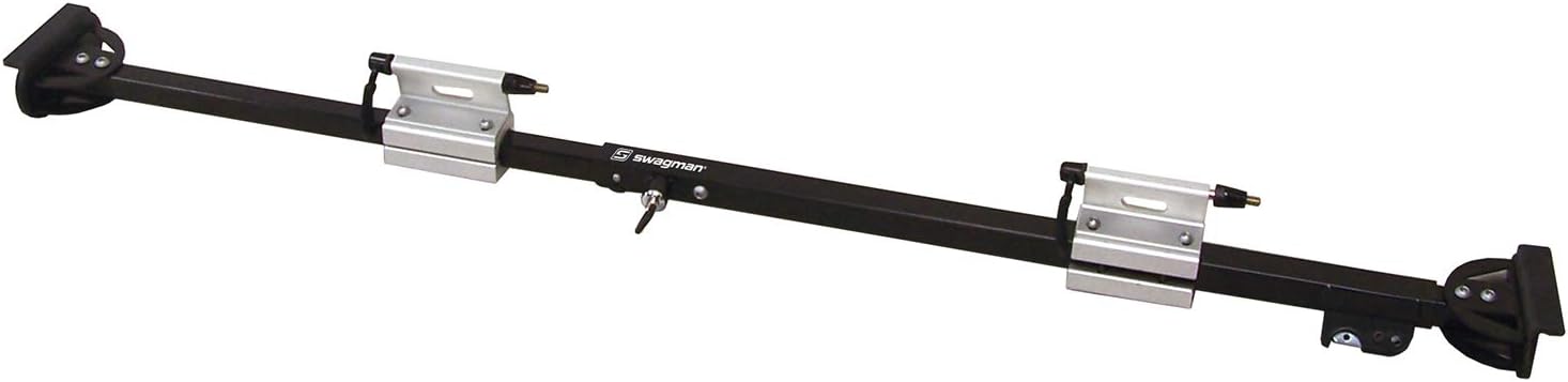 Swagman Pick Up Truck Bed Bike Rack – Compression Fits on the edge of your Pick Up Truck Box, Fork Mount Carrier for 9mm Quick Release Bikes