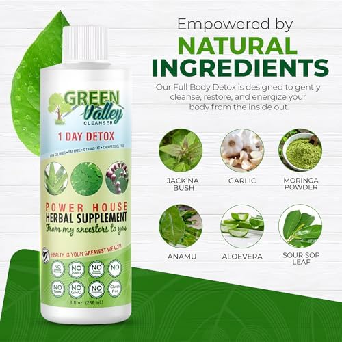 – Natural Herbal Colon Cleanse Detox Supplement | Supports Digestion, Bloating Relief & Regularity | 8 oz Liquid