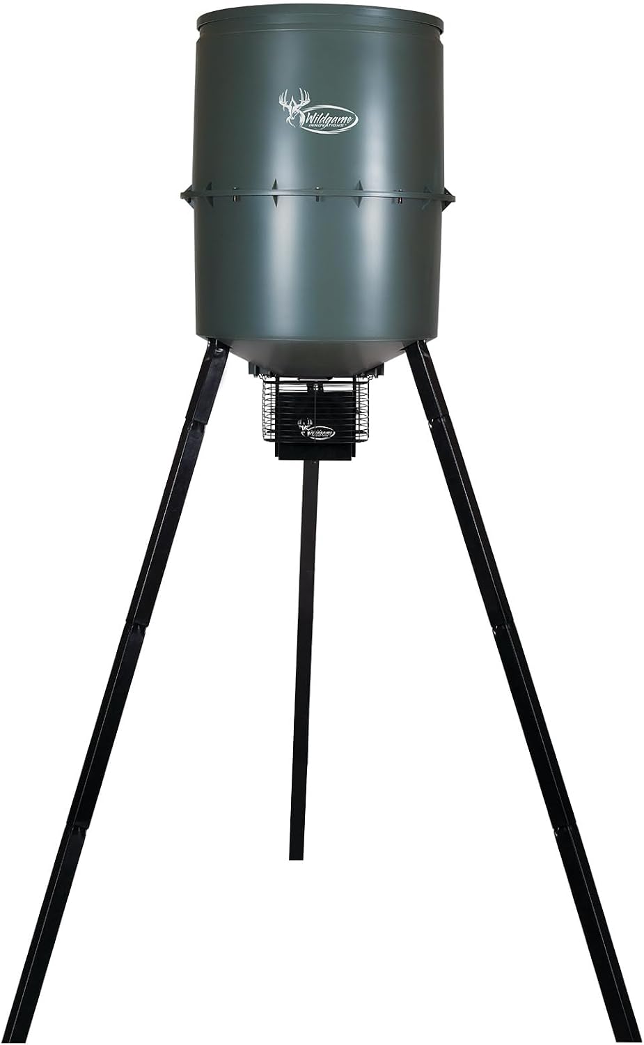 Wildgame Innovations Quick-Set Pro 270lb Game Feeder | Digital timer durable Varmint-Proof tripod Corn/Pellet deer hunting feeder