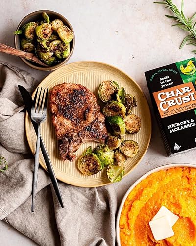 Char Crust Dry-Rub Seasoning, Hickory and Molasses, 4 Oz (Pack of 1)