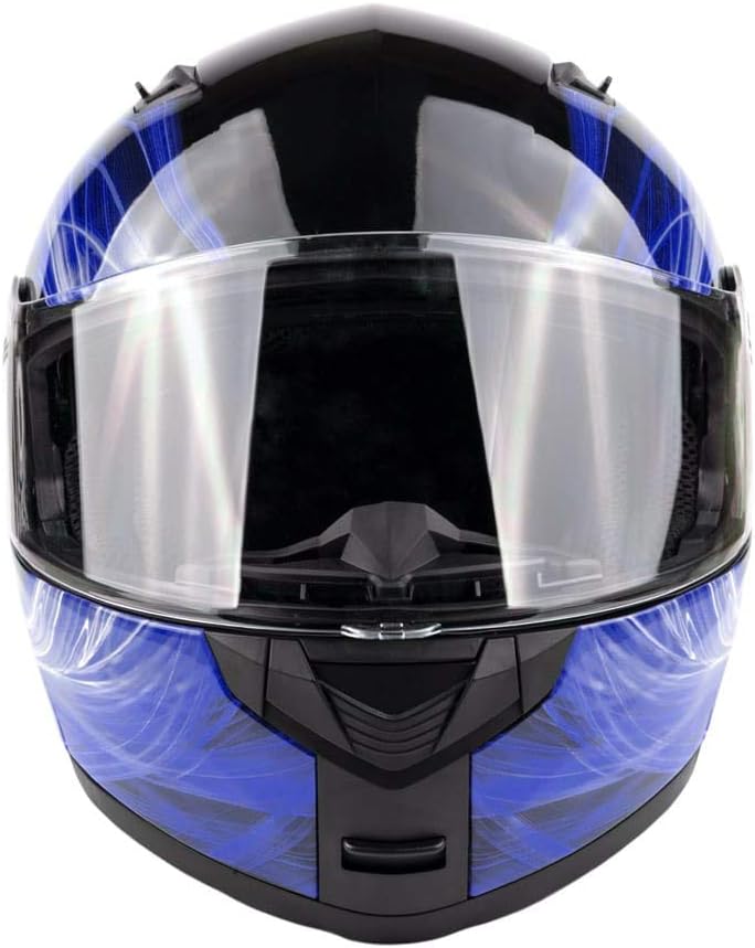Adult Modular Motorcycle Helmet DOT w/Retractable Sunglass Full Face Flip-up Typhoon TH158