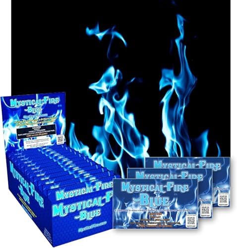 Mystical Fire Blue Fire Color Changing Packets Blue Fire Color Packets 50pk