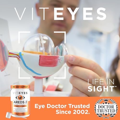 Viteyes AREDS 2 Powder + Multivitamin All-in-One, Macular Protection, Alternative to AREDS 2 chewables, No Pills, Lutein & Zeaxanthin
