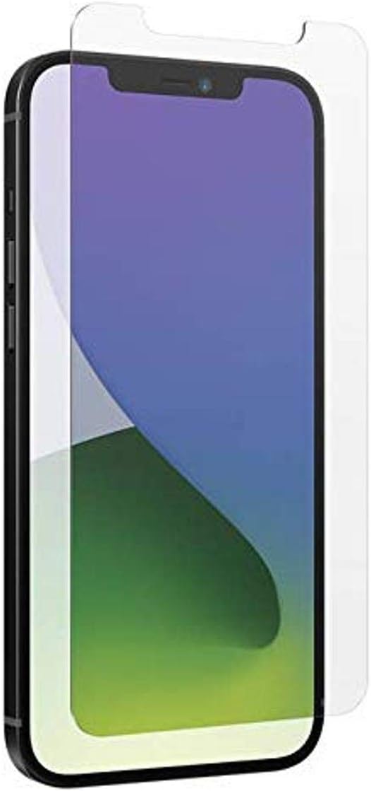 ZAGG Glass Elite VisionGuard+ Screen Protector - iPhone 12 Mini - Impact Protection, Scratch, Fingerprint, Smudge, InvisibleShield, Oil Resistant