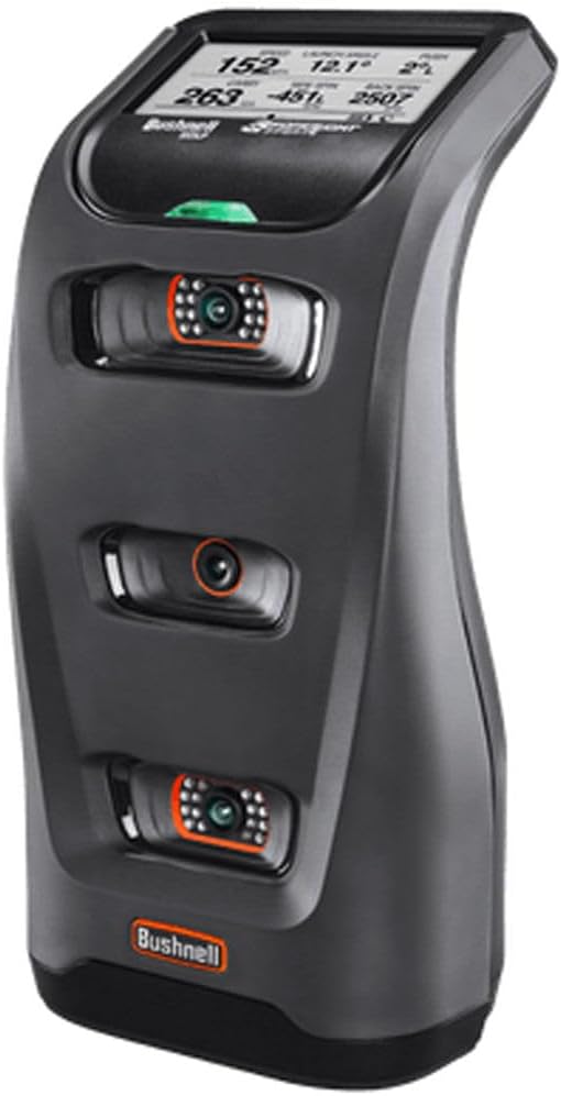 Bushnell Golf Launch Pro Ball Data Launch Monitor | Indoor/Outdoor Golf Simulator with High-Speed Cameras, & FSX Software Trial
