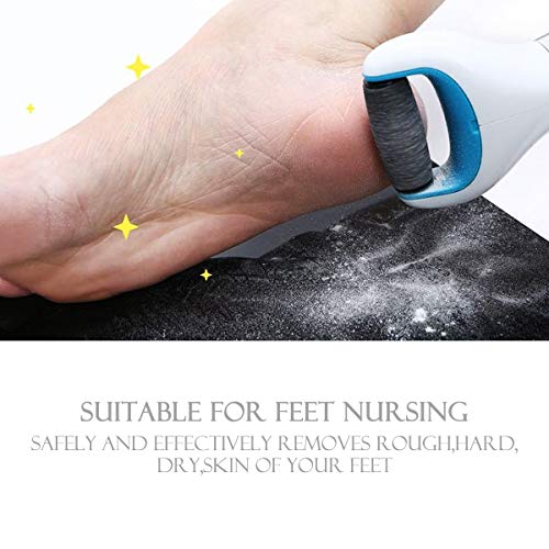 6 Pcs Extra Coarse Pedicure Rollers Replacement Rollers Heads Diamond Wet Dry Compatible for Velvet Smooth Pedi Perfect Electronic Foot File