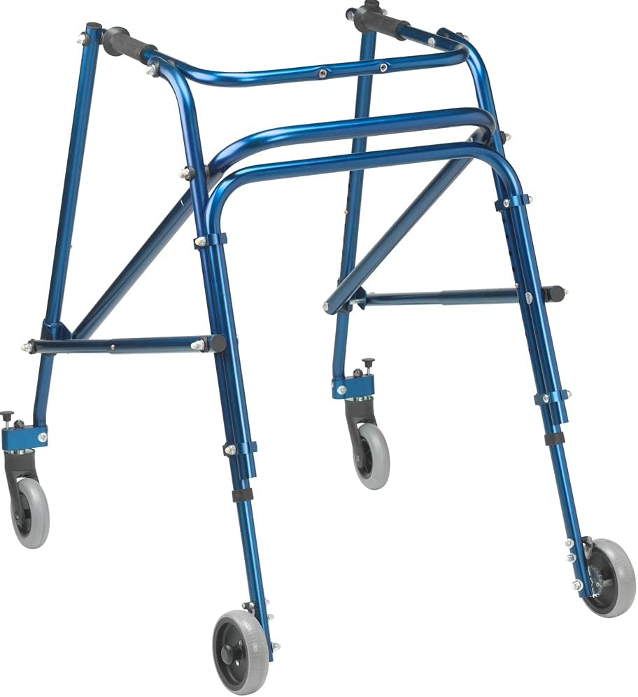 Inspired by Drive KA2200-2GKB Nimbo Posterior Walker, Knight Blue | Pediatric Posterior Walker Offers Lightweight, Adjustable Support to Help Children Build Walking Confidence