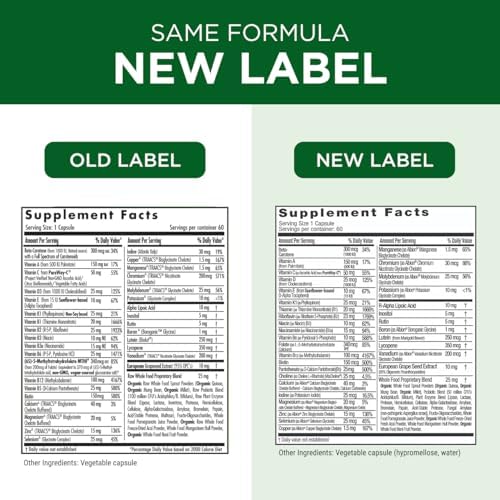 EMERALD LABS Men's 1-Daily Multi, 60 Capsules