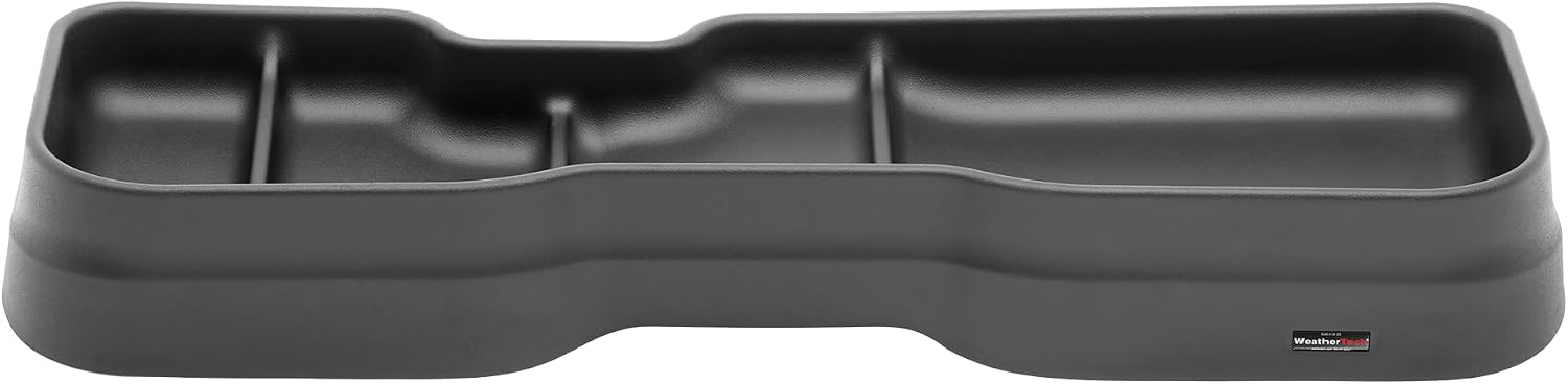 WeatherTech Under Seat Storage System for GMC Sierra, Silverado - (4S017), Black