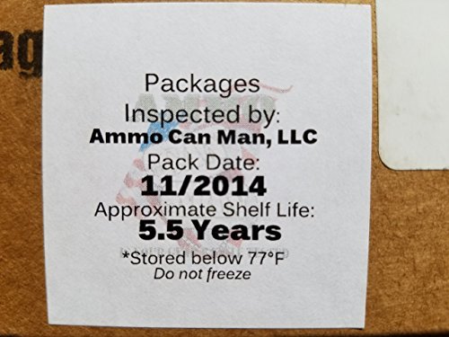 Ammo Can Man Genuine Military MRE Case - Inspection 11/2017+, Case A | MRE Case - Genuine Military Surplus, Ammo Can Man Inspected, Complete Meals