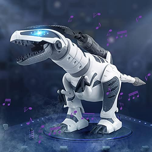 Fistone RC Robot Dinosaur Intelligent Interactive Smart Toy Electronic Remote Controller Robot Walking Dancing Singing with Fight Mode Toys for Kids