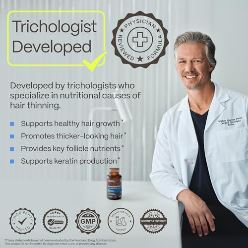 FoliGROWTH® Hair Growth Supplement for Women & Men | for Thicker, Fuller Hair | Supports Thinning Hair