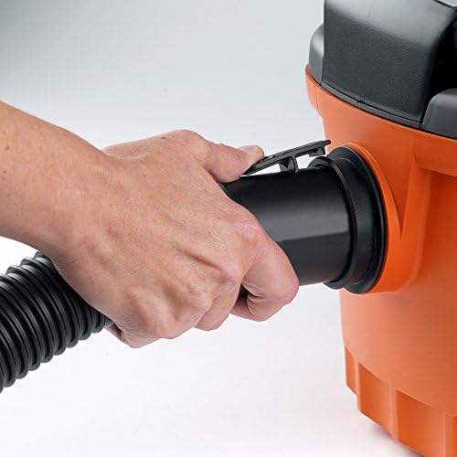 RIDGID Wet Dry Vacuums VAC4000 Powerful and Portable Vacuum Cleaner, Includes 4-Gallon, 5.0 Peak Horsepower Wet Dry Auto Vacuum Cleaner for Car