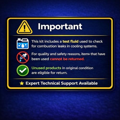 BT-500 Head Gasket Combustion Leak Test Kit - Made in USA