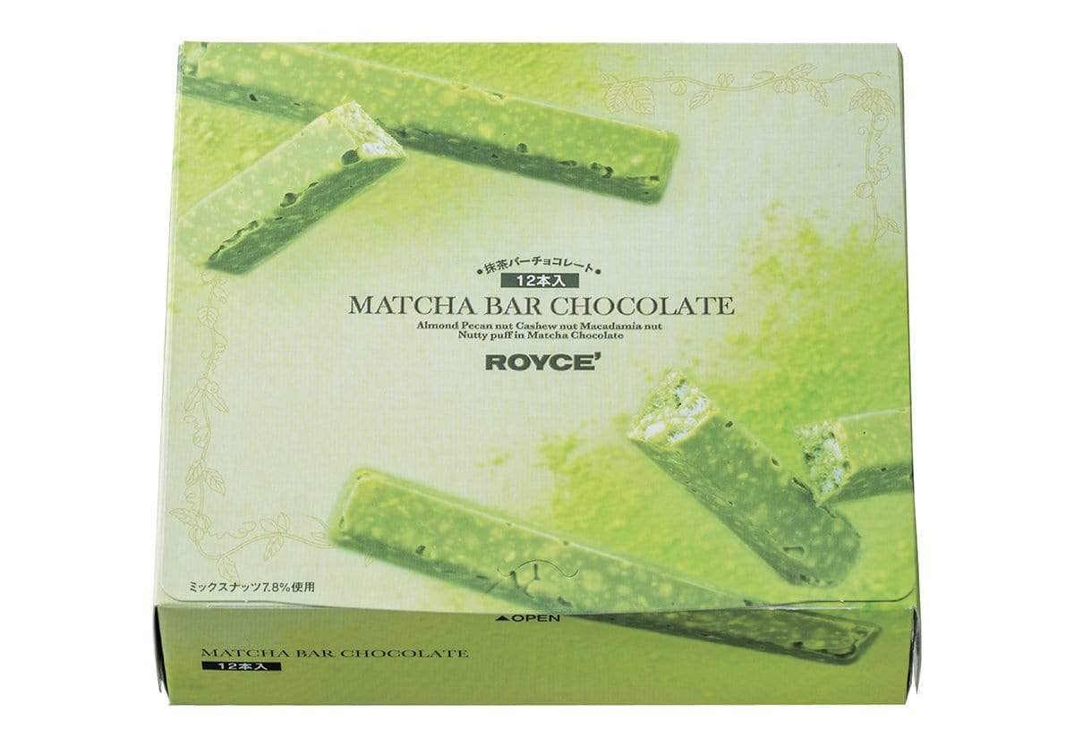 ROYCE' Nut Bar Chocolate - Chocolate Bar with Nuts| Gourmet Snack for Gifting & Indulging | Japanese Chocolate Bar from Hokkaido (12 Pieces of Chocolate)
