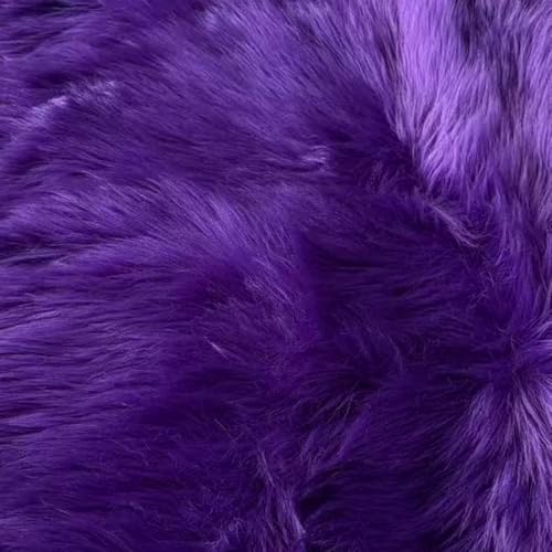 EasyJoy Ultra Soft Fluffy Shaggy Area Rug Faux Fur Rug Chair Cover Seat Pad Fuzzy Area Rug for Bedroom Floor Sofa Living Room (2 x 6 ft Sheepskin