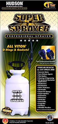 Hudson 90162 Super Sprayer Professional 2 Gallon Sprayer Poly