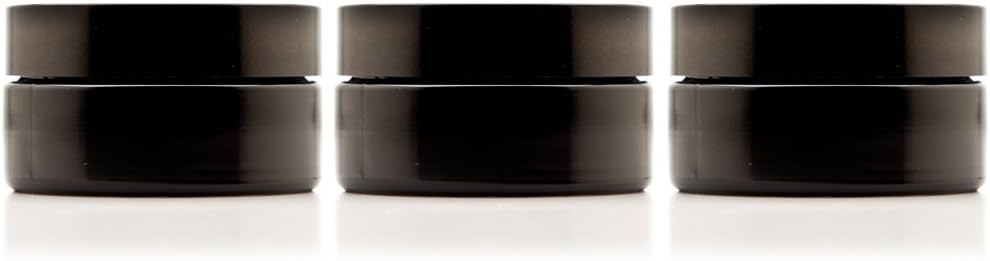 Infinity Jars 100 Ml (3.3 fl OZ) Glass Lotion Container with Lid, Refillable UV Cosmetic Jar for Creams, DIY, Travel, Body Butter | Small Wide Mouth Empty Lotion Jar, Airtight Cosmetic Container