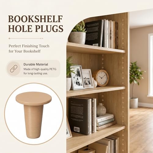 240 Pcs White Hole Plugs Covers Caps Compatible with IKEA Kallax Bookcase Cabinet Shelving 3.5mm Furniture Hole Fillers Compatible with Billy Bookshelf for a Seamless Built in Look
