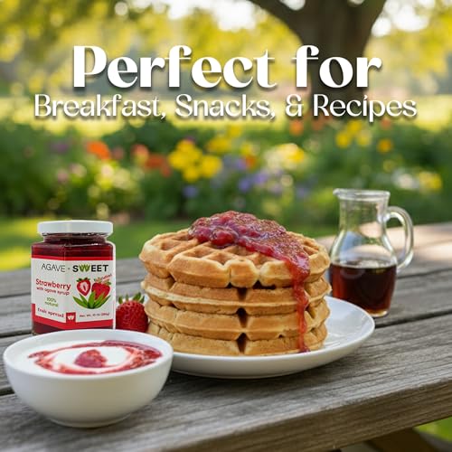 Agave Sweet Mango Fruit Spread with Agave Syrup No Sugar Fruit Spread 10 oz