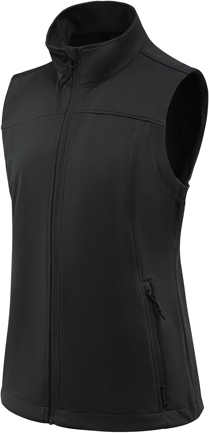 baleaf Women's Lightweight Running Vest Sleeveless Softshell Jacket