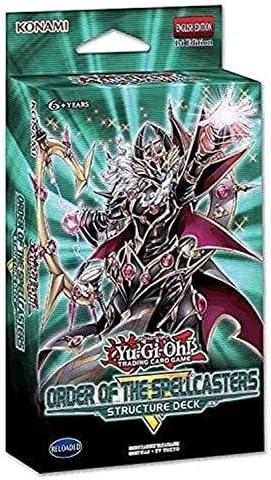 Yu-Gi-Oh! Cards Order of The Spellcasters Structure Deck | 3 Super Rares | 2 Ultra Rares