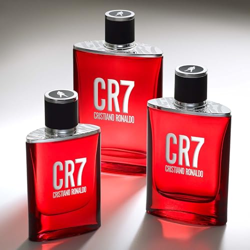 CR7 Cristiano Ronaldo - Eau De Toilette Cologne Scent for Men - Woody, Musky Men's Scent with Lavender, Cardamom, Tobacco, and Cedar - 1.7 oz