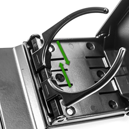 Pride Mobility Cup Holder Folding Go-Go Scooter C-Style Molded Seat Armrest Black