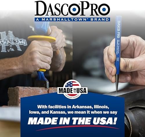 DASCO PRO 6 Piece Pin Punch Kit, Assembled in USA, VN70022 22